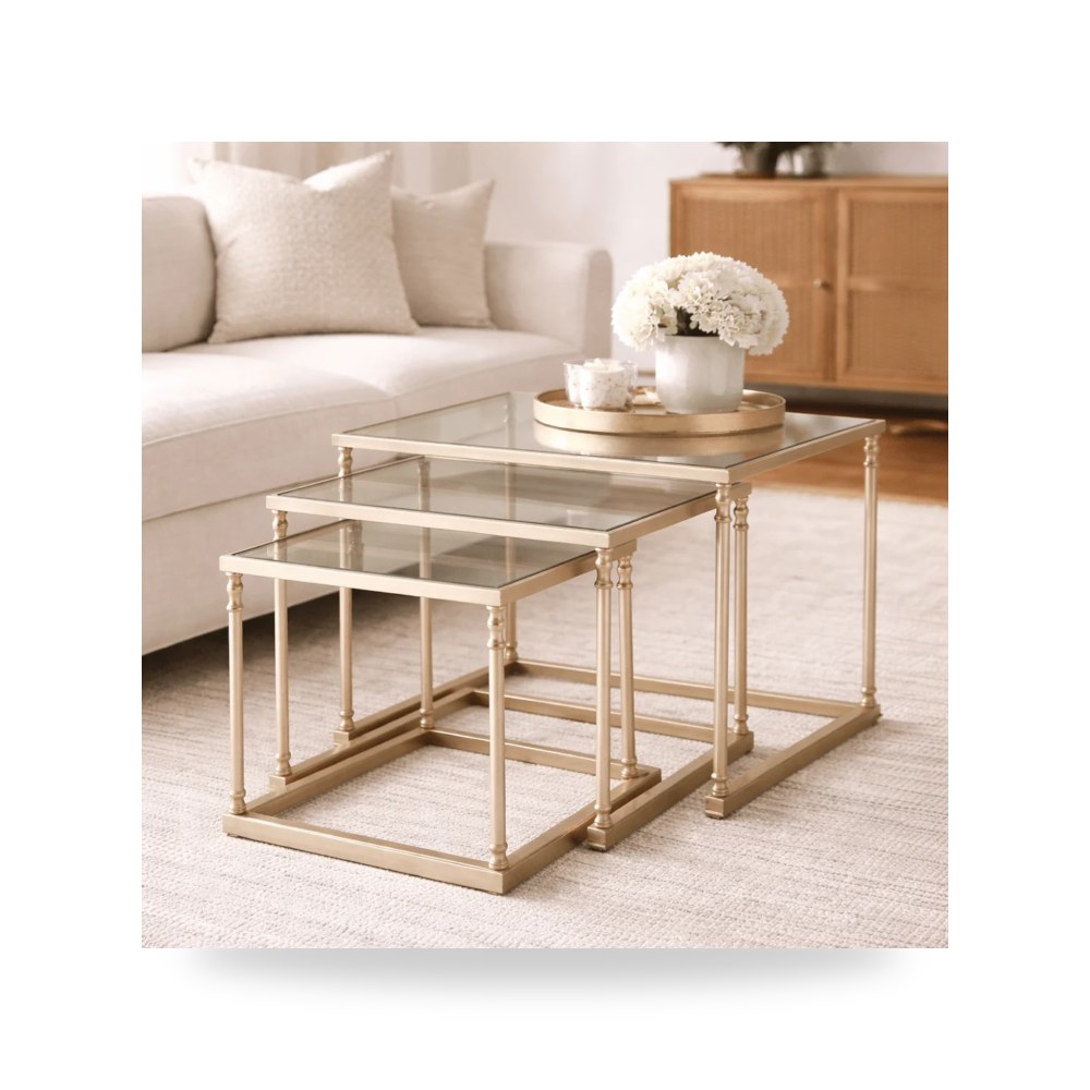 مرآة Henzler Champagne من أترموست Uttermost