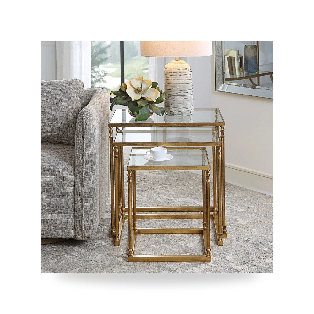 مرآة ذهبي Henzler من أترموست Uttermost