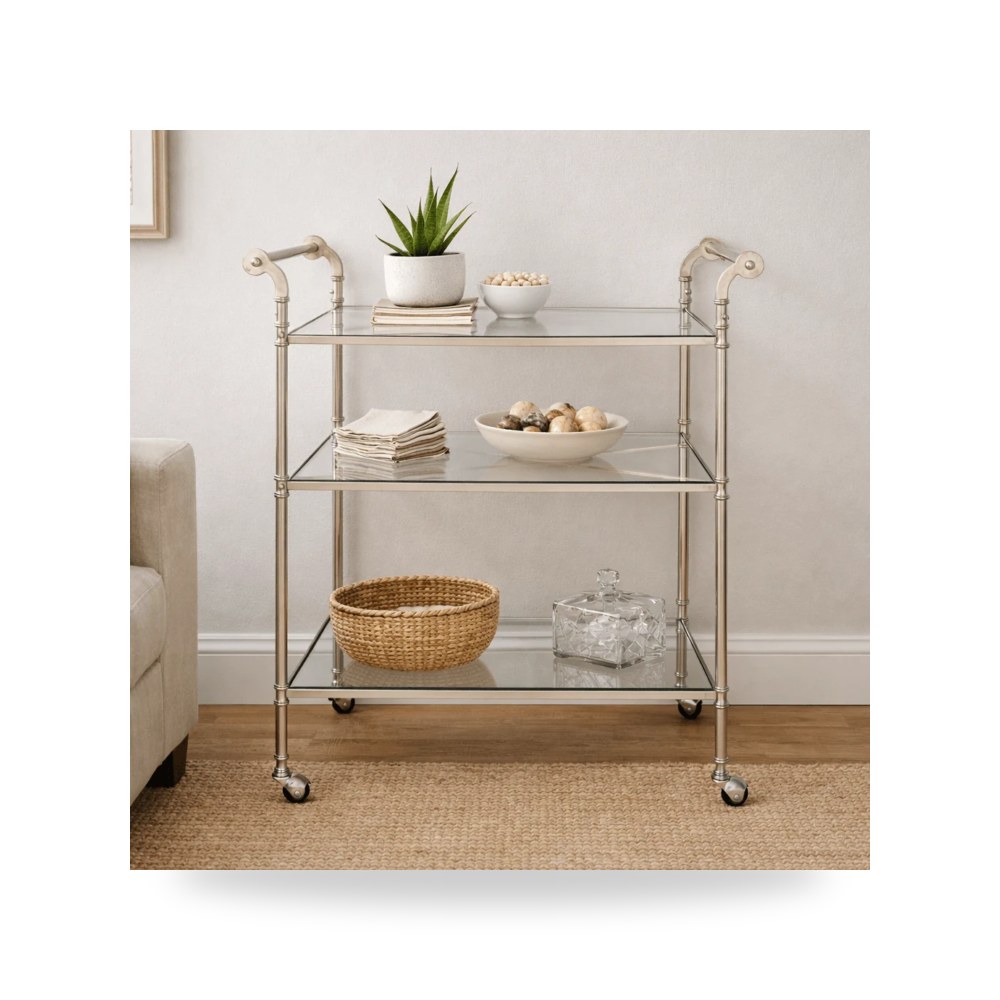 مرآة فضي Henzler Cart أترموست Uttermost