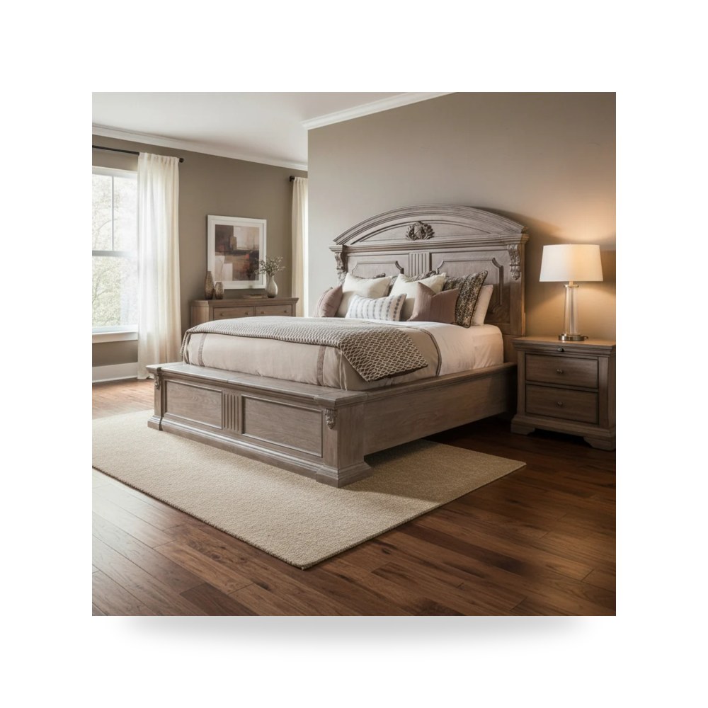 كراسي ومقاعد فاخرة - سرير نوم A.R.T. Furniture موديل 233157 2802 - طراز 233157-2802