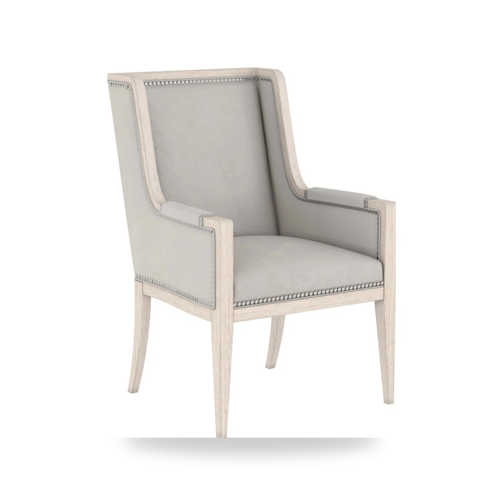 كرسي طعام فاخر - كرسي طعام أحمر A.R.T. Furniture موديل 301200 - طراز 301200-2349