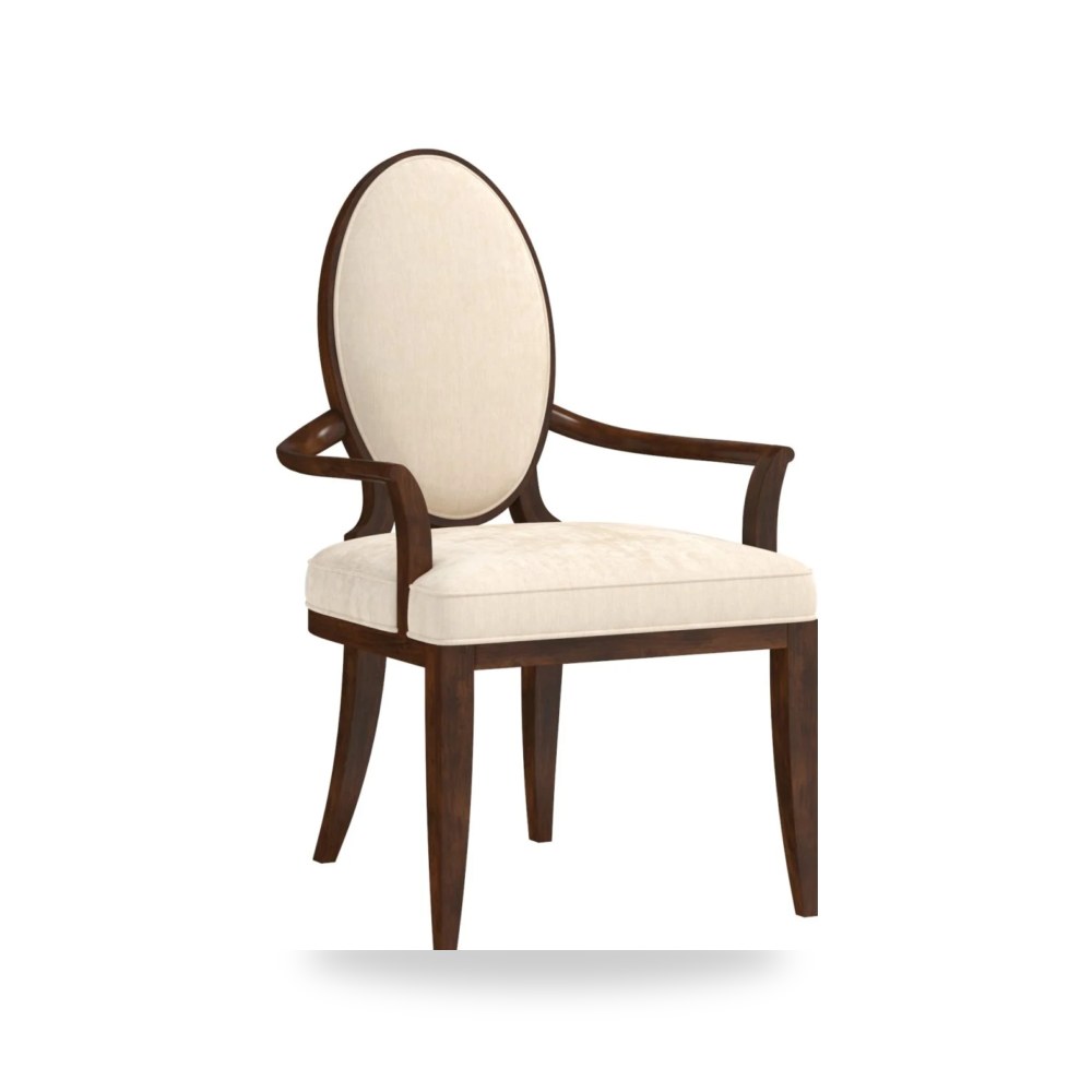 كرسي جلوس بتصميم أنيق - كرسي أحمر Arm A.R.T. Furniture - طراز 351207-2715