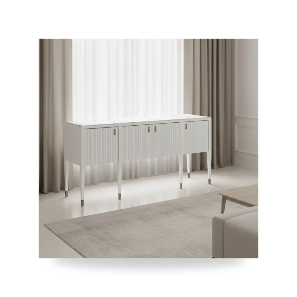 دولاب خزانة أبيض A.R.T. Furniture