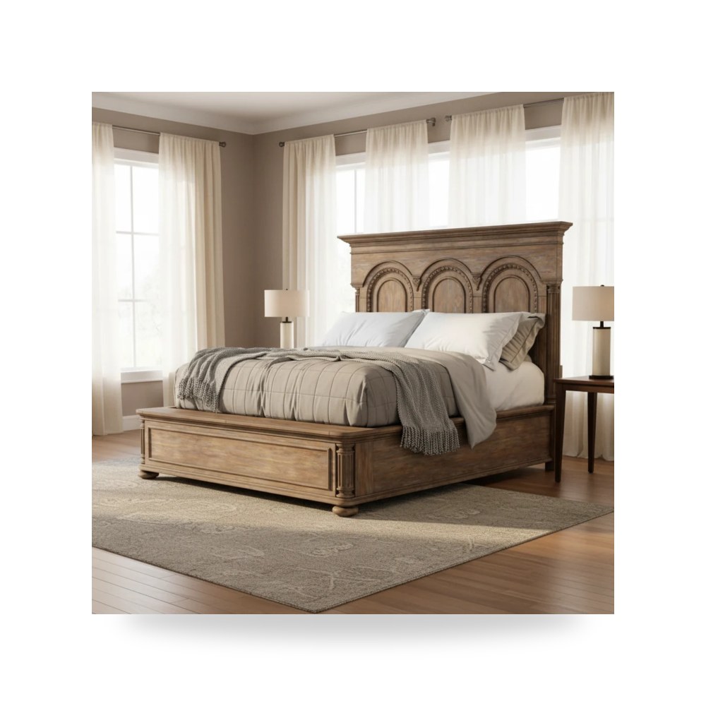 كراسي ومقاعد فاخرة - سرير نوم A.R.T. Furniture موديل 277136 2608 - طراز 277136-2608