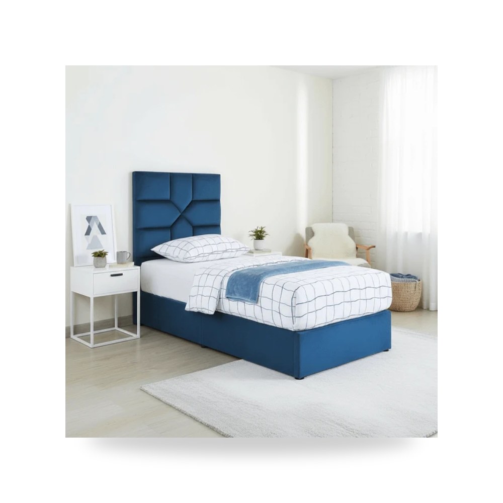 سرير غرفة نوم أزرق Royal Furniture