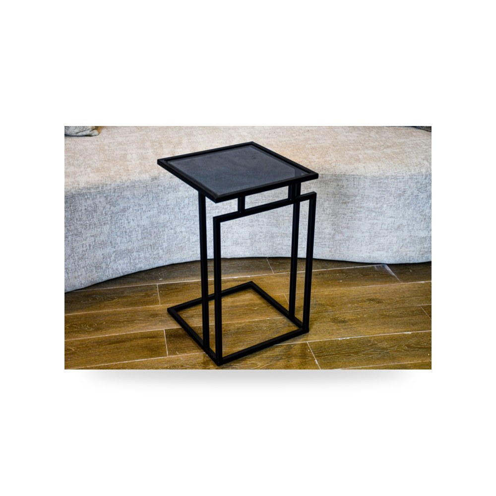 طاولة مدخل جانبية أنيقة مقاس 35×56 سم لون أسود Royal Furniture