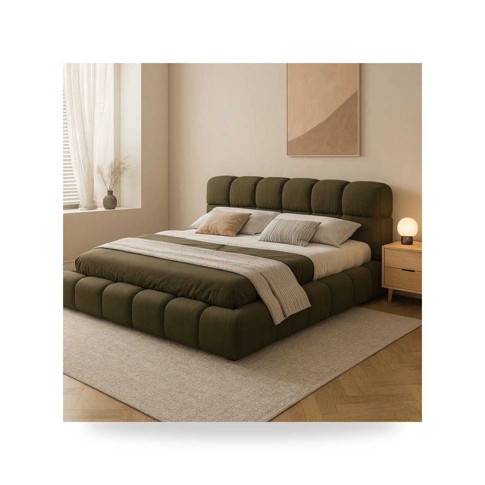 سرير نوم أخضر Royal Furniture موديل RF HJ551