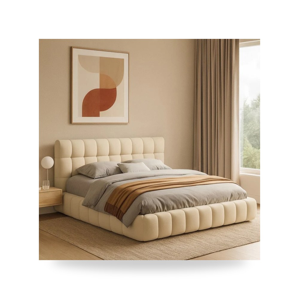 إضاءة قطيفة بيج Royal Furniture