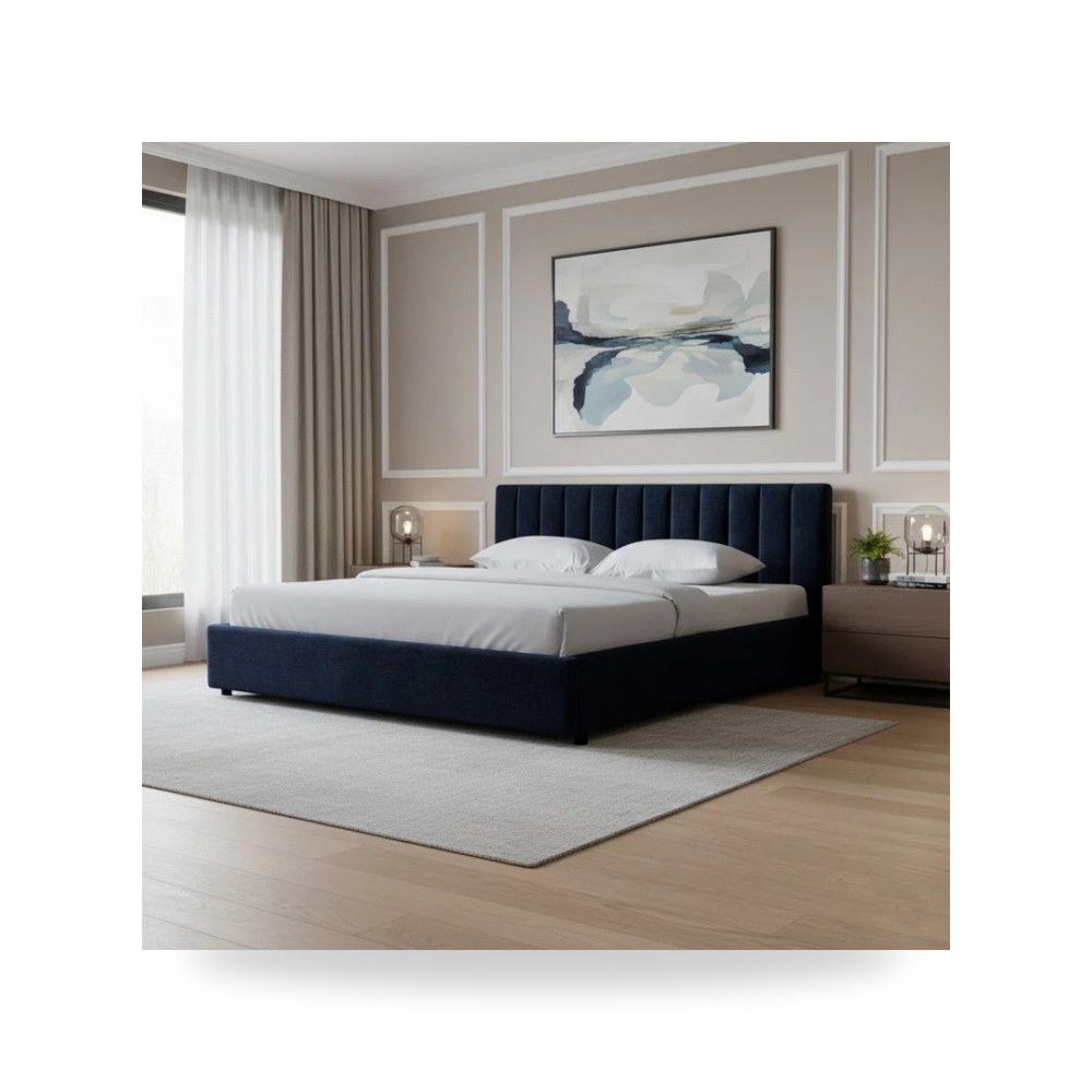 سرير نوم أزرق Royal Furniture موديل RF HJ475
