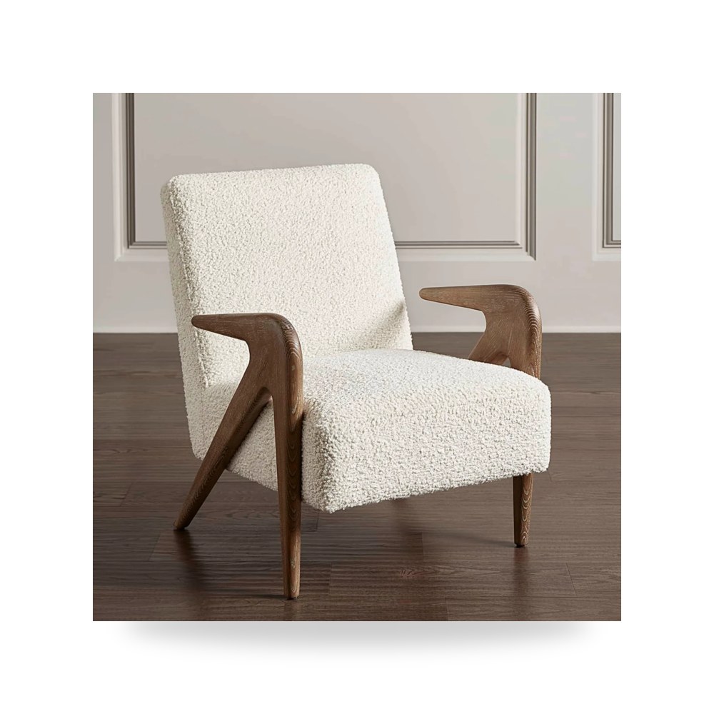 كرسي أبيض Royal Furniture موديل RF HJ414