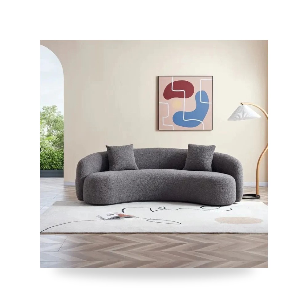 كنب أريكة أبيض Royal Furniture موديل RF HJ408