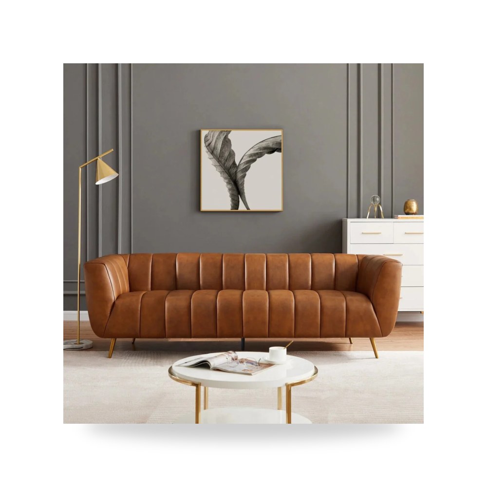 كنب أريكة بني Royal Furniture موديل RF HJ402