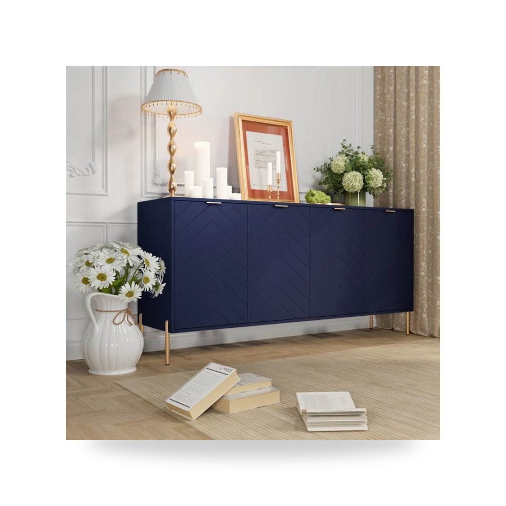 طاولة بوفيه خشبية بتصميم معاصر تضيف لمسة Royal Furniture
