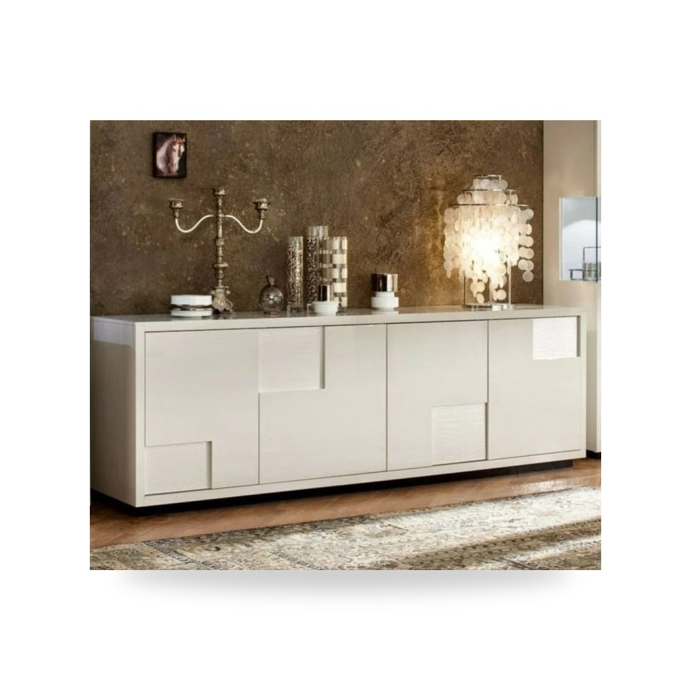 طاولة بوفيه بتصميم ريفي أنيق يجمع بين البساطة Royal Furniture