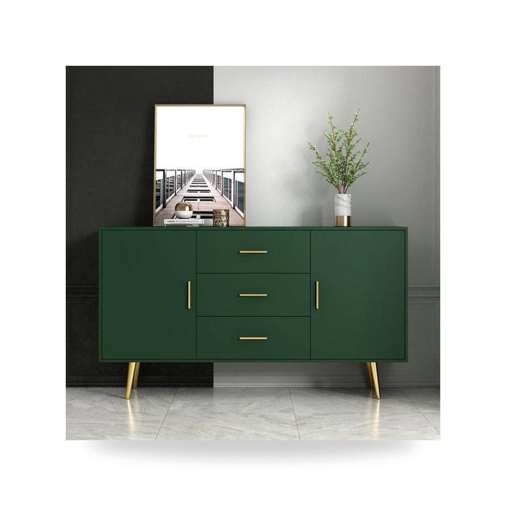 مرآة ديكور جدارية كونسول خشبي عصري يجمع بين البساطة الأنيقة موديل RF-HJ312 Royal Furniture