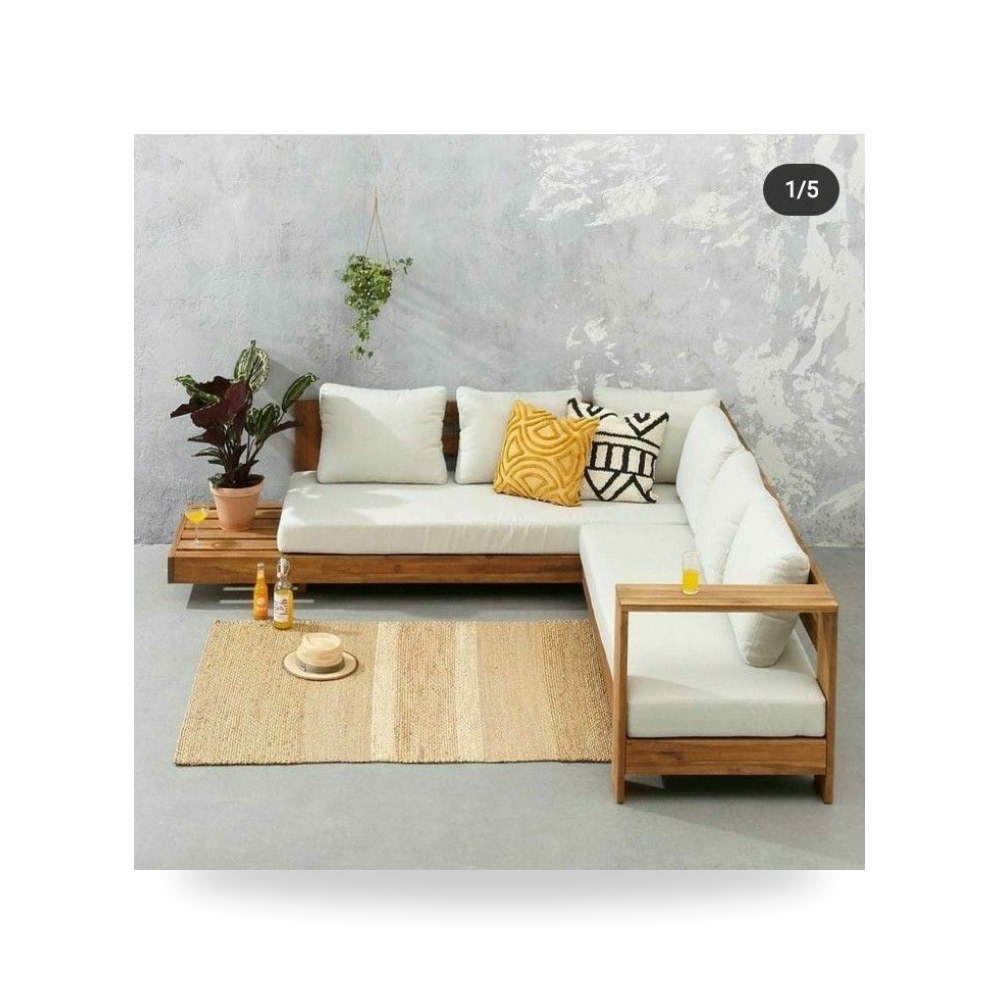 أثاث وتجهيزات خارجية - بأشكال ناعمة وتعبير عصري وغطاء متين بلون - من Royal Furniture