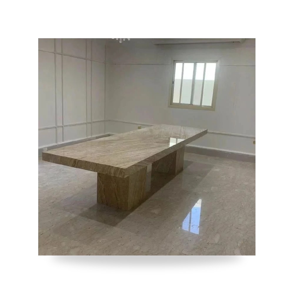 مرآة ديكور جدارية طاولة طعام بيج 250×120 موديل RF-HJ233 Royal Furniture