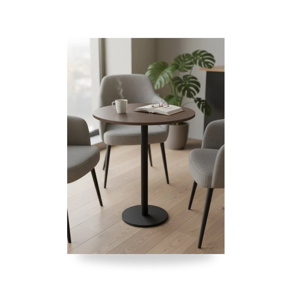 طاولة جانبية خشب أسود Royal CypressCove 40×55 Royal Furniture