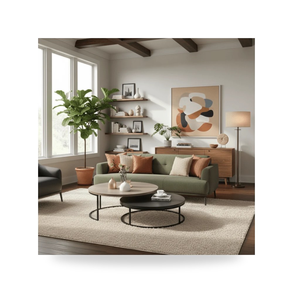 طاولة قهوة أسود Royal AshAura موديل RF-HJ114 Royal Furniture