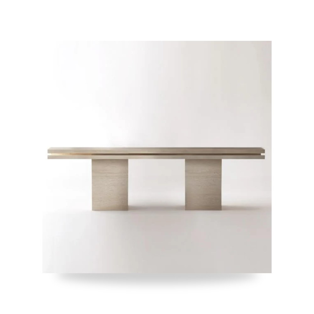 طاولة طعام بيج Royal Furniture موديل RF HJ107