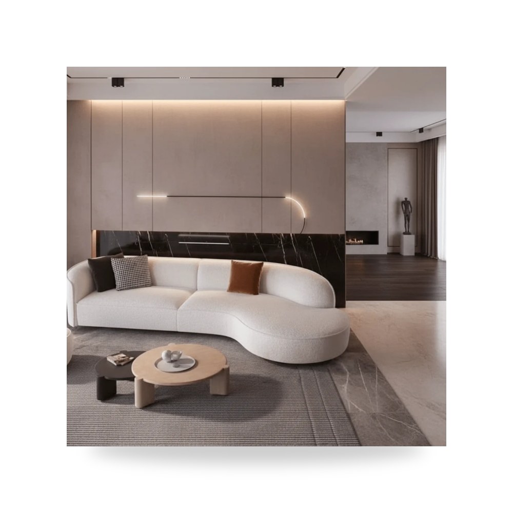 كنب أريكة Royal Furniture موديل RF HJ51 موديل RF-HJ51