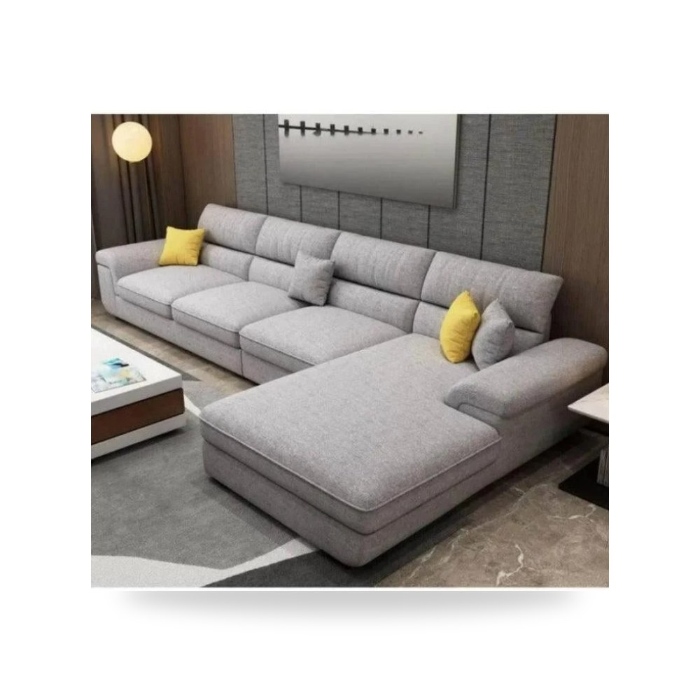 بوف رمادي Royal Opulent L Shape 85×200 Royal Furniture موديل RF-HJ44