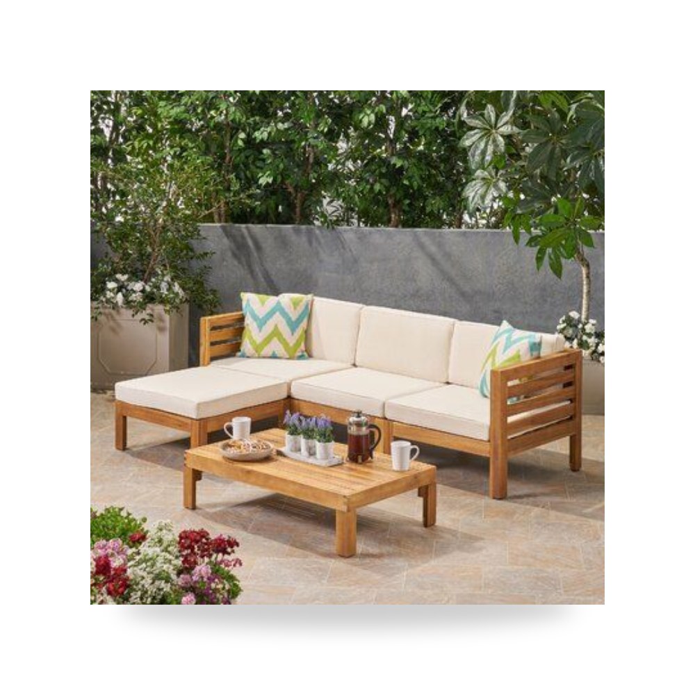 طاولة حدائق خارجية - طاولة أبيض Royal Outdoor 250×160 - من Royal Furniture - طراز RF-HJ28