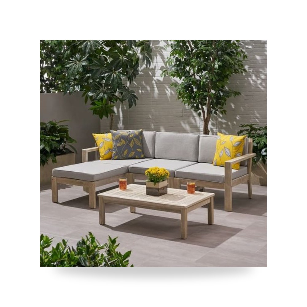 طاولة حدائق خارجية - طاولة رمادي Royal Outdoor 250×160 - من Royal Furniture