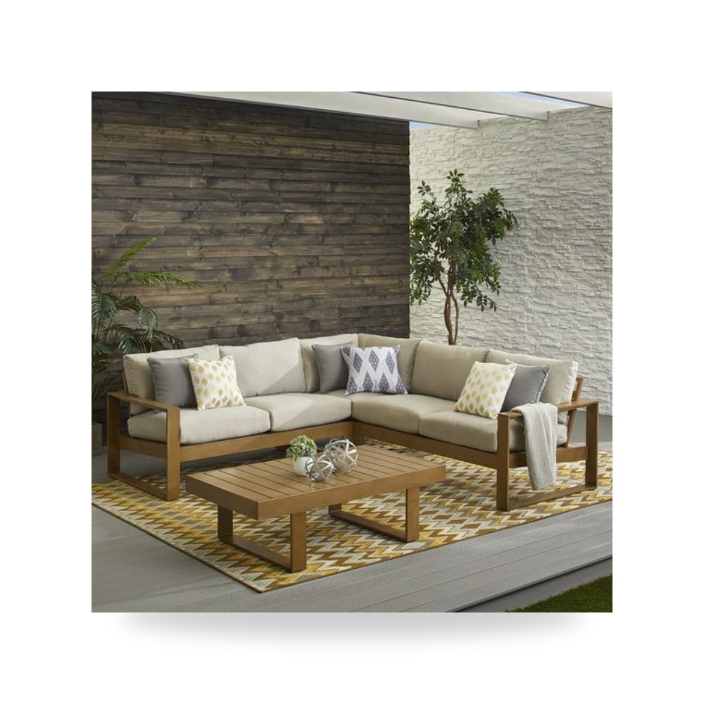 طاولة حدائق خارجية - طاولة بيج Royal Outdoor 250×250 - من Royal Furniture - طراز RF-HJ24