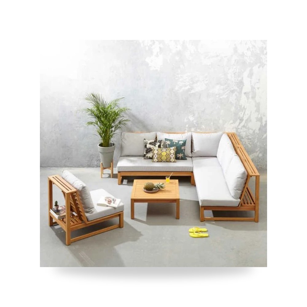 كرسي حدائق وجلسات خارجية - كرسي أبيض Royal Outdoor 250×250 - من Royal Furniture