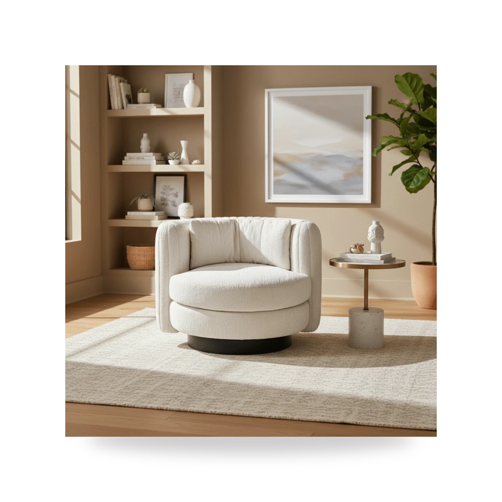 كرسي جلوس بتصميم أنيق - كرسي بيج موديل WR0802 005523 - طراز WR0802-005523