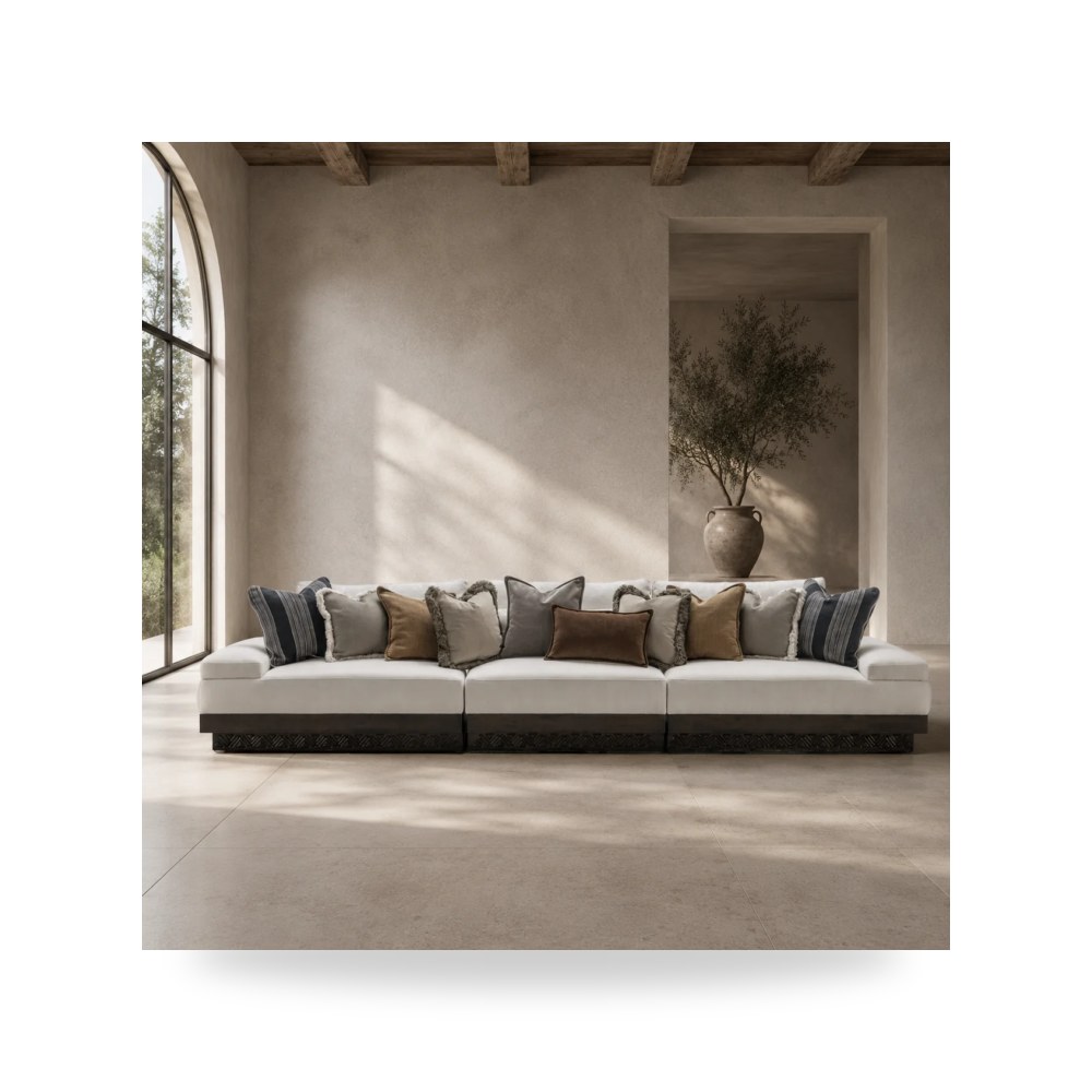 كنب غرفة المعيشة Najdi Majlis Modular 4 Seater موديل R0802-003140