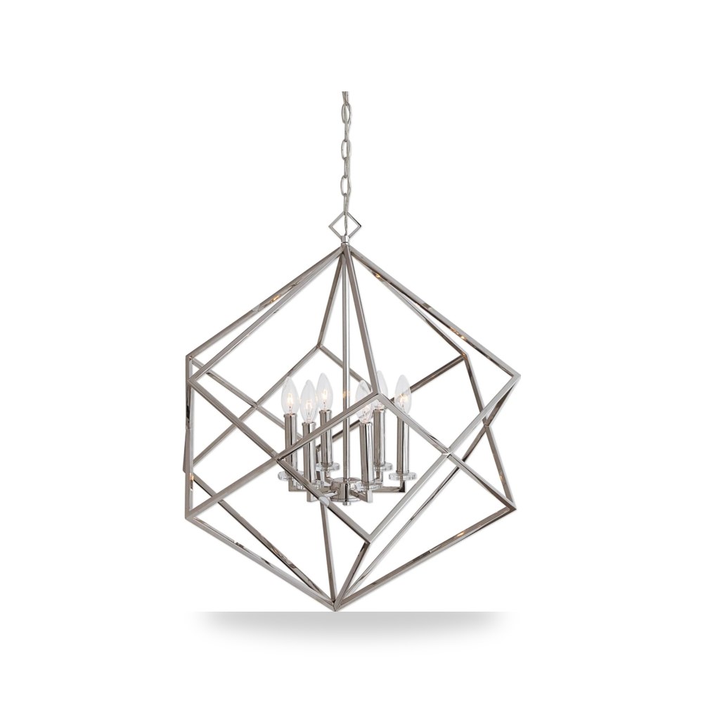 أضواء ديكورية - تعليقة إضاءة Euclid, Lt. Uttermost - طراز 22122-UTT - مقاس 66.04cm