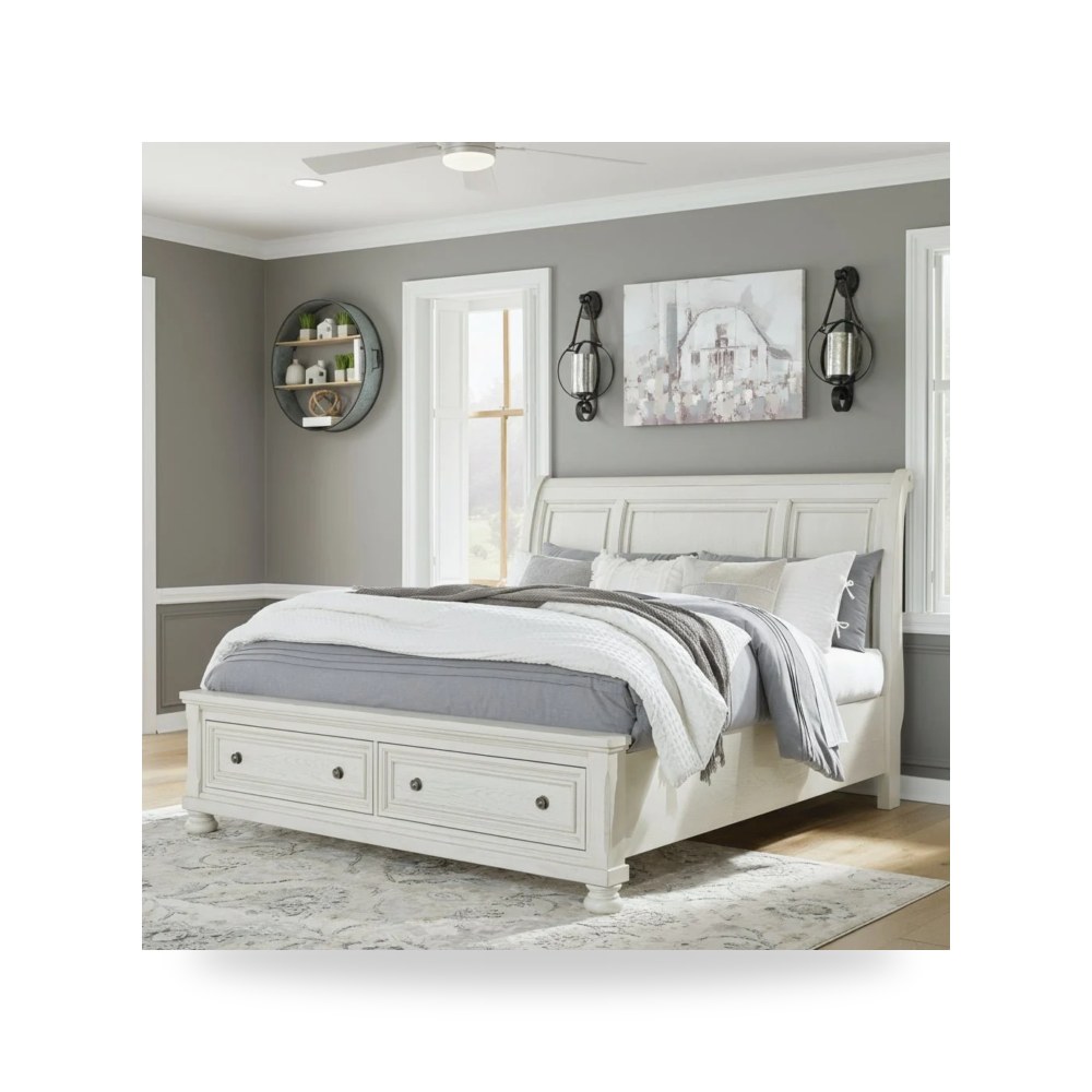 سرير Robbinsdale Sleigh Storage موديل B742B8