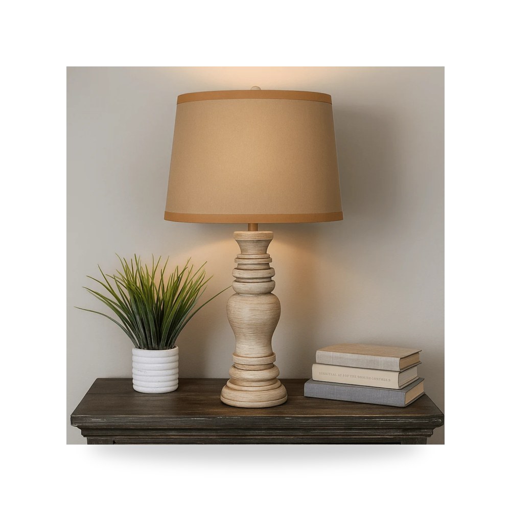 مصباح طاولة POLY Sagebrook Home موديل 52032