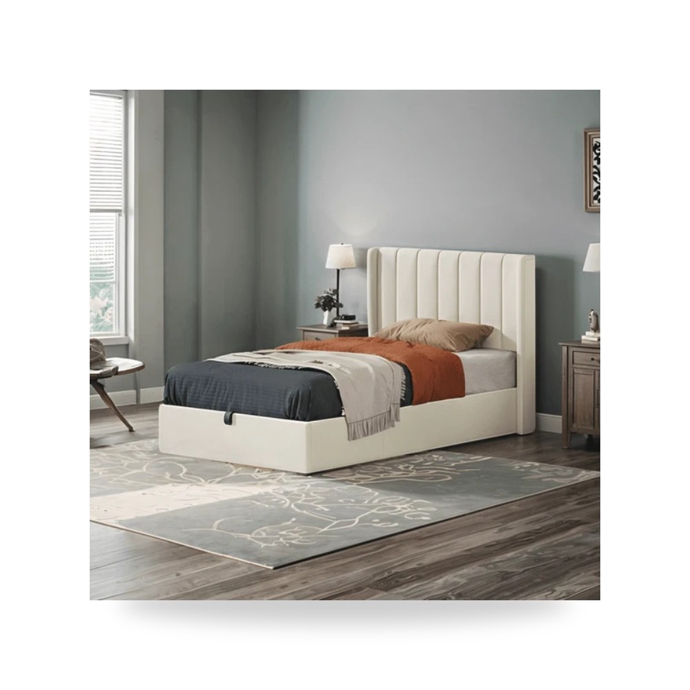 سرير نوم فاخر - سرير نوم أحمر Otath موديل OT BD 1033 - طراز OT-BD-1033
