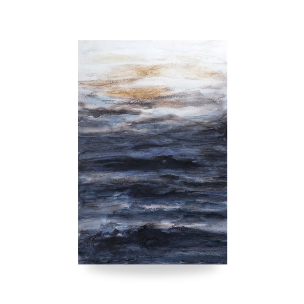 لوحة جدارية فنية Reem's Waves كريستفيو كولكشن Crestview Collection