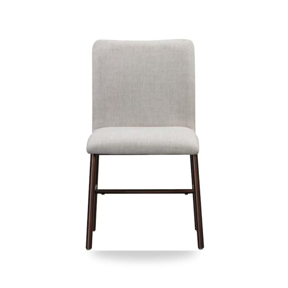 كرسي طعام فاخر - Bushwick Taupe Upholstered Dining Chair - من TOV Furniture