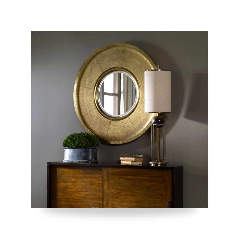 مرآة ديكور Milanello Round Uttermost