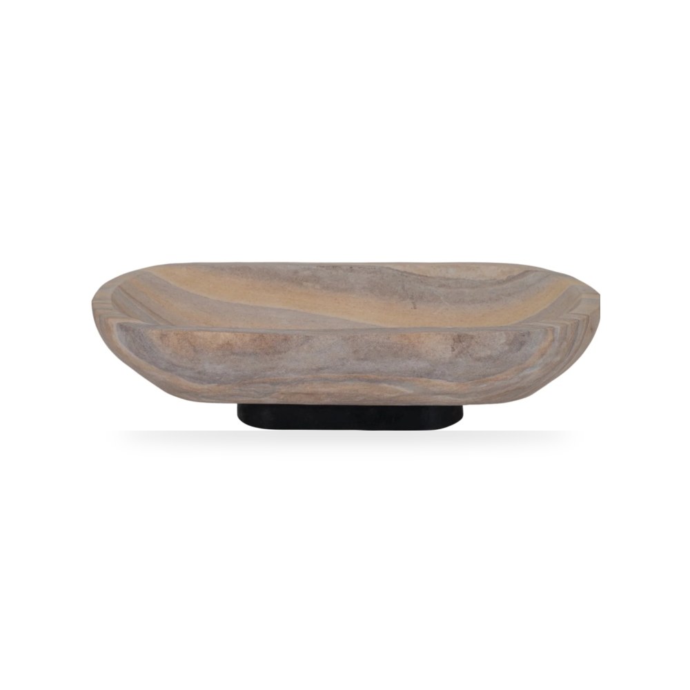 مرآة ديكور جدارية وعاء ديكور بيج Sagebrook Home موديل EV19407