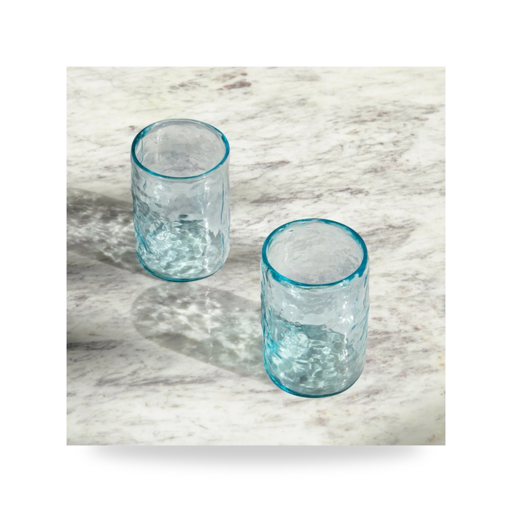 زجاج Quoise Tumbler Cylinderical