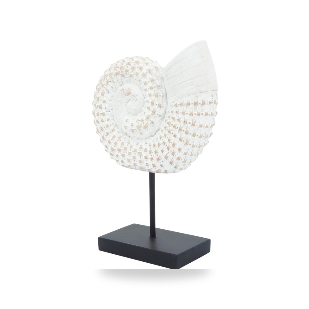 أبيض Resin, Shell Sagebrook Home موديل 16886