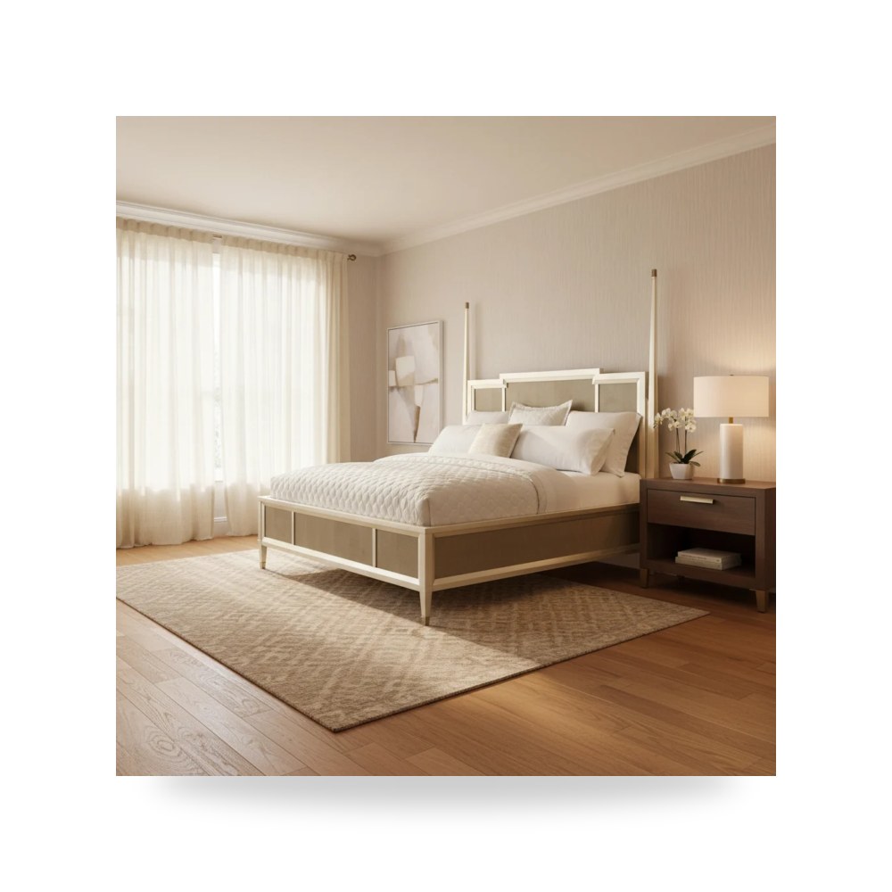 سرير نوم فاخر - سرير CLA 417 129H 129F 109R Caracole - طراز CLA-417-129