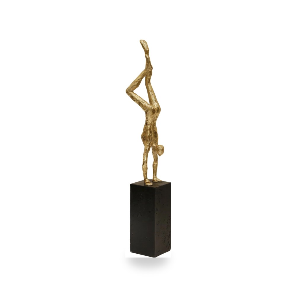 ذهبي RESIN GYMNAST, Sagebrook Home