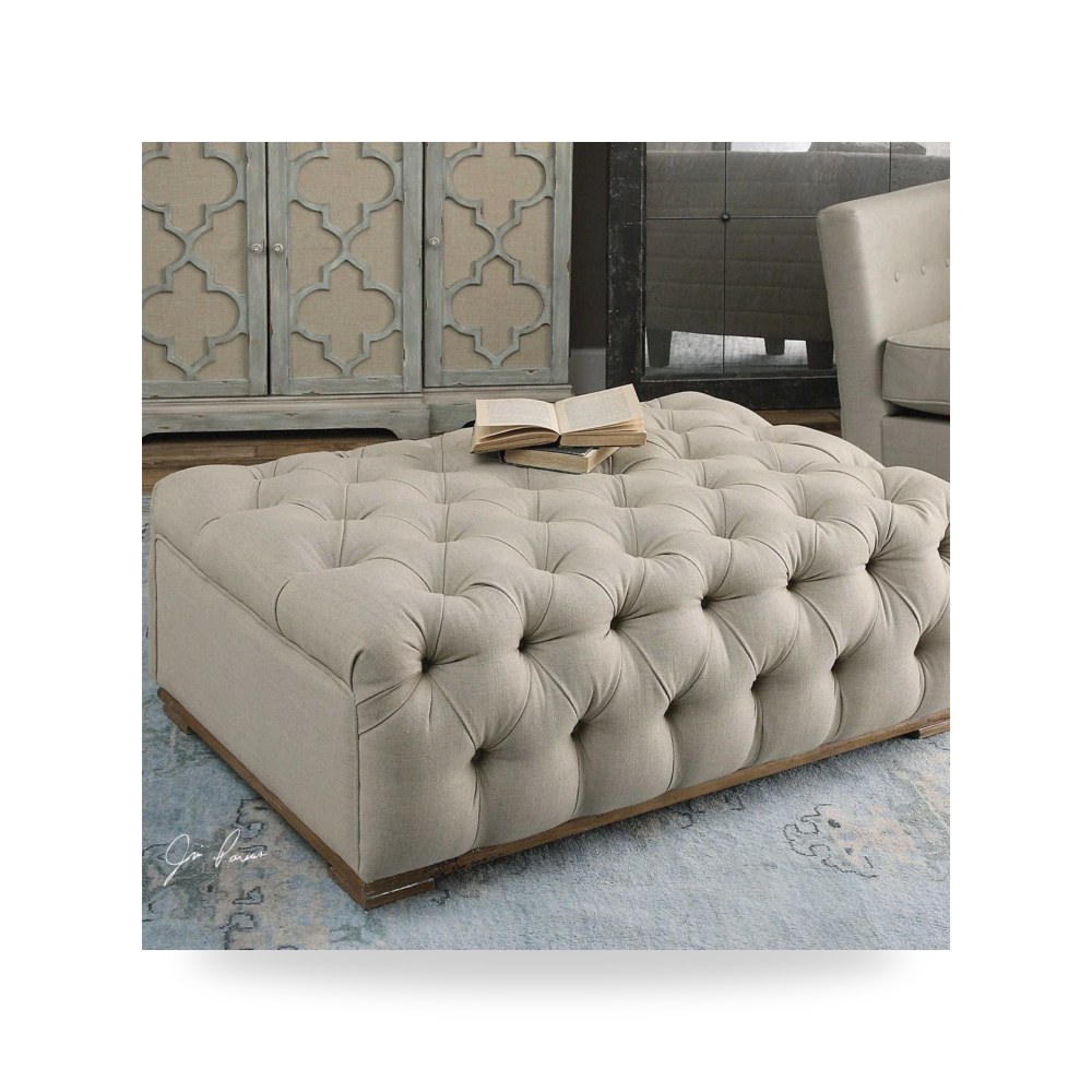 بوف ومسند قدم عثماني - بوف Kaniel Uttermost معتمد - طراز 23253-UTT