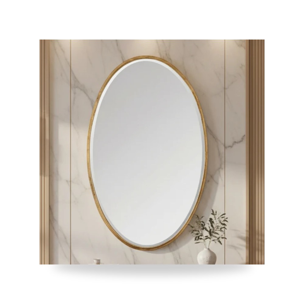 مرآة ديكور Herleva Oval Uttermost