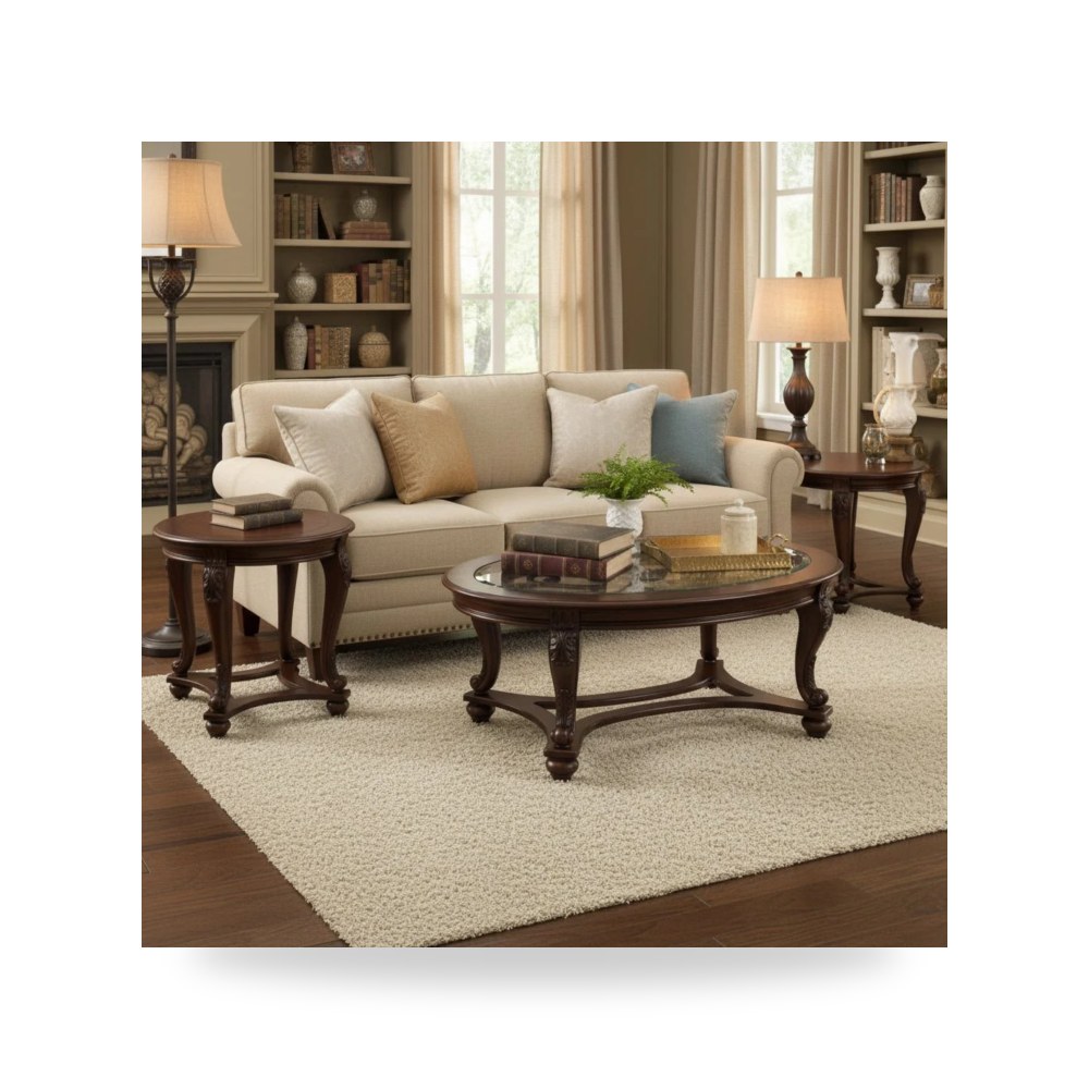 طقم طاولات آشلي Ashley Furniture موديل T5499 Set موديل T5499-Set