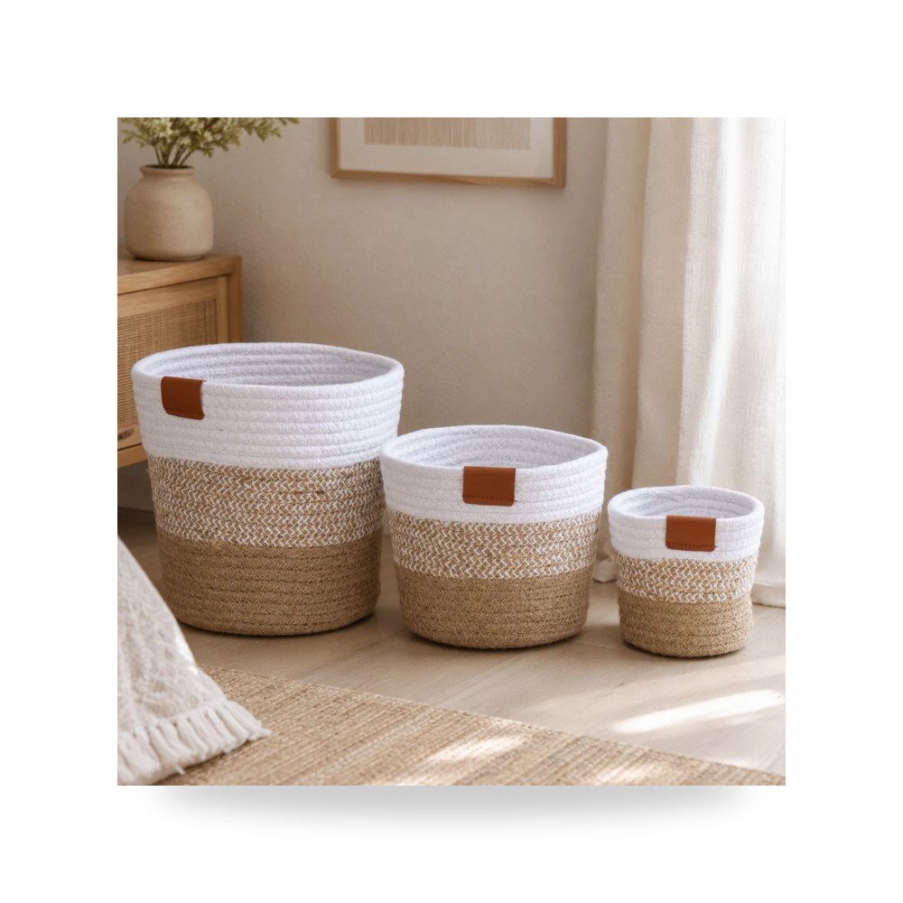 سلال تنظيم وديكور فاخرة - Baskets