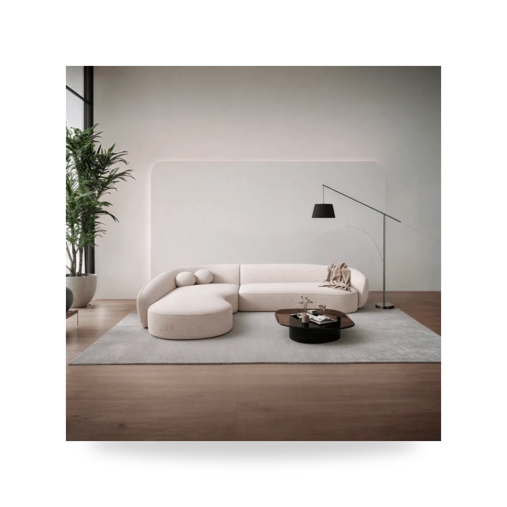 أريكة أبيض Chaise Lounge Otath موديل SF-1201