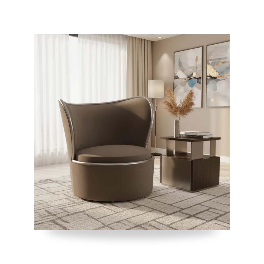 كرسي جلوس بتصميم أنيق - كرسي Caracole موديل UPH 424 132 A - طراز UPH-424-132-A